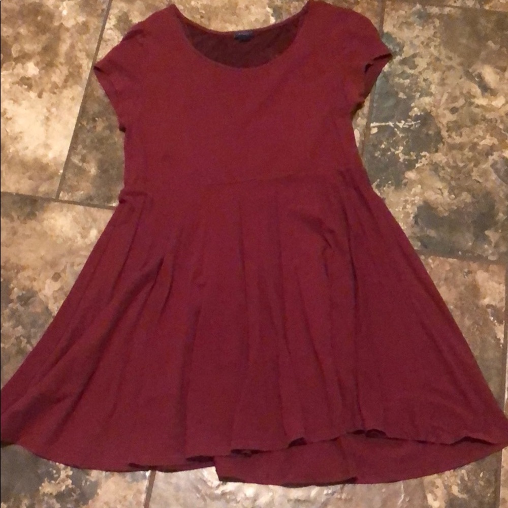 Maroon dress